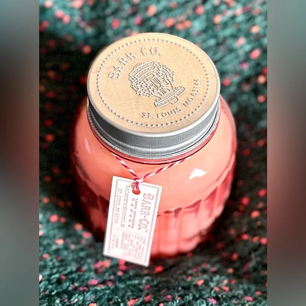 🎸Barr-Co. Apothecary🎸🔥NWT🔥Honeysuckle Jar Candle 20 oz.